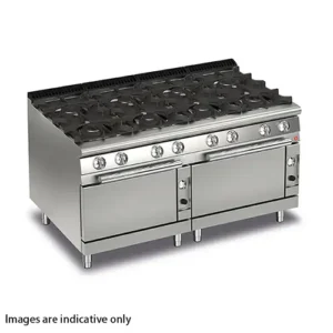 Baron Queen7 Q70PCF/G1605 8 Burner Double Oven Gas Range