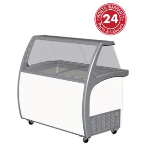 Exquisite SD415S2 Nine Tubs Ice Cream Scooping Freezers - Image 1