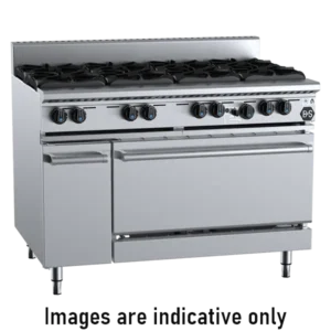 B+S Black OV-SB8 - Eight Burner Oven - Image 1