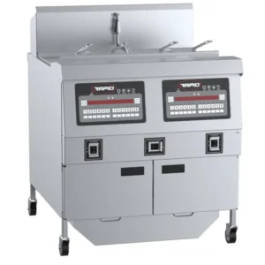 B+S Rapid RF-2E -Two Pan Four Basket Rapid Electric Fryer - Image 1
