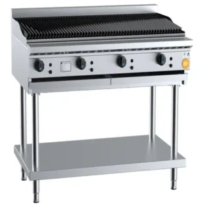 K+ KCBR-12 -1200mm Char Broiler On Stand - Image 1